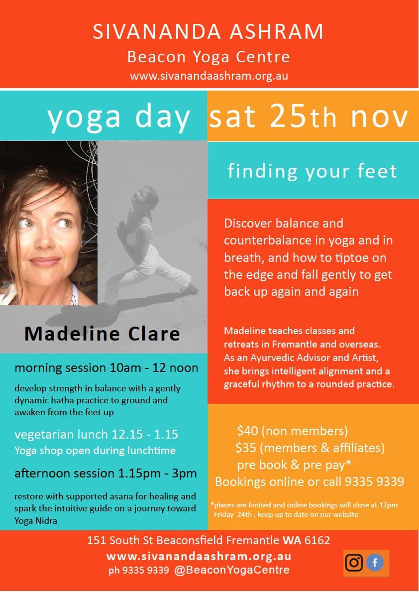 Madeline Clare Yoga Day
